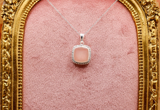 Square Memorial Pendant