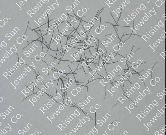 Add-On Hair Strand Inclusion for Jewelry — Historic Memorabilia Material with LOA Documentation