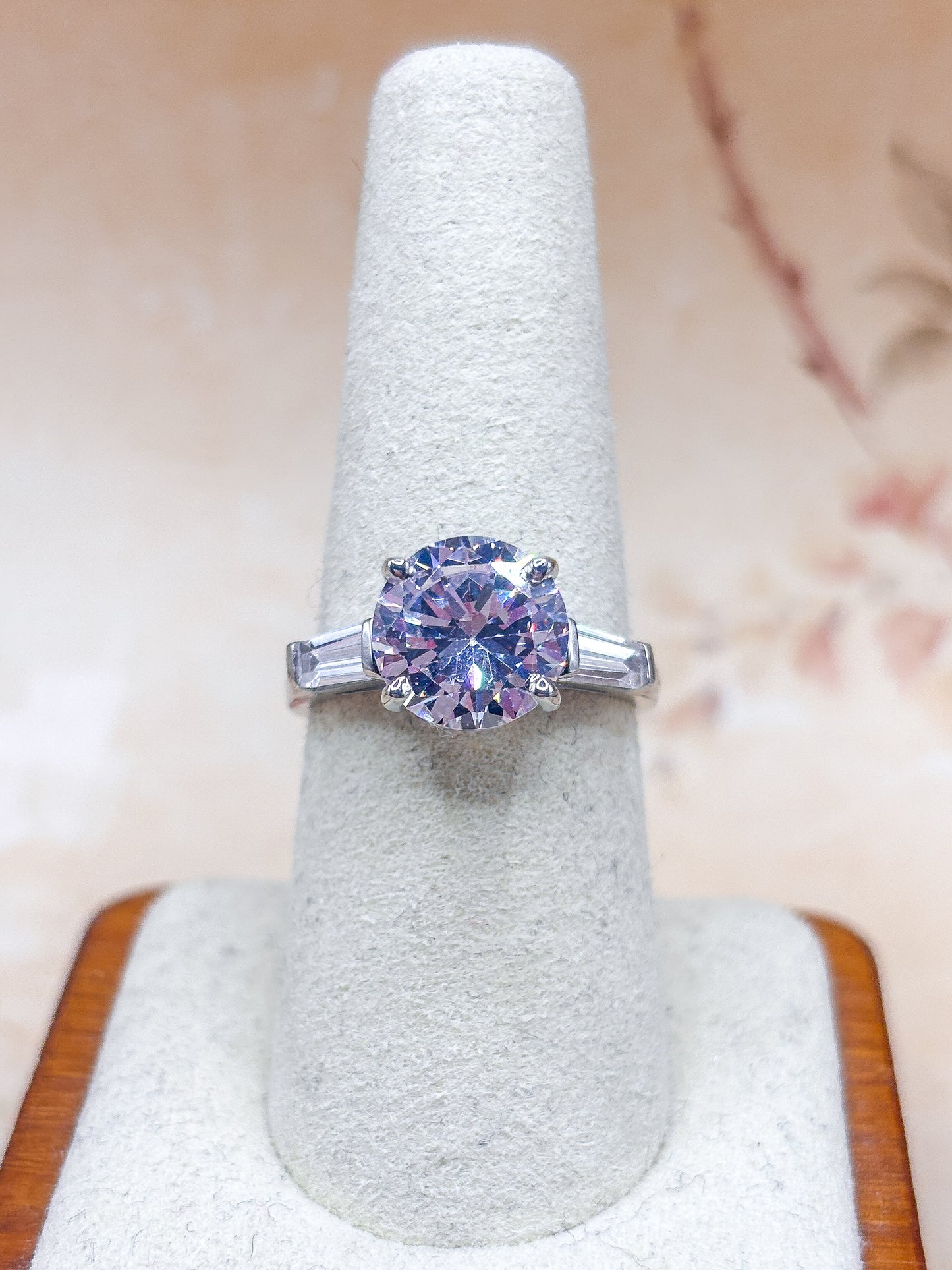 The Satnin Solitaire Ring | Vintage-Inspired Moissanite Ring