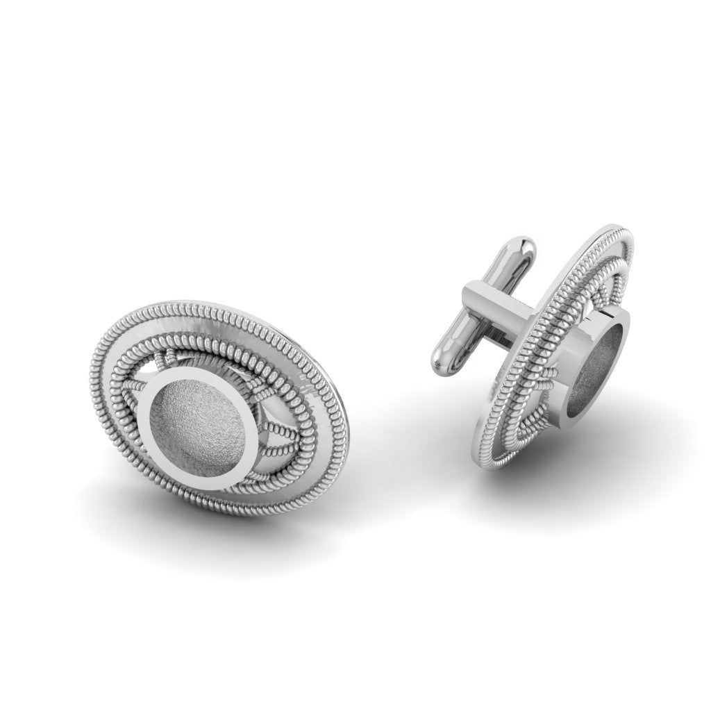 Now & Then Concho Cufflinks