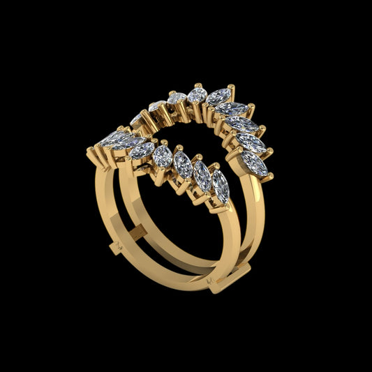 The Satnin Marquise Wrap | Wrap Only for the Satnin Solitaire