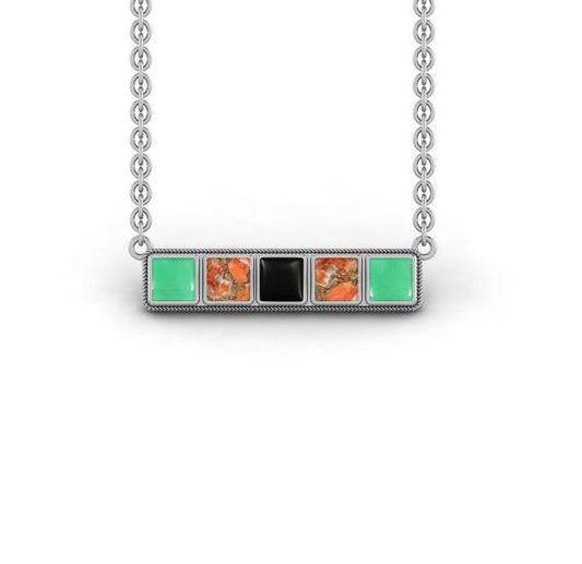 The Desert Mint Bar Pendant