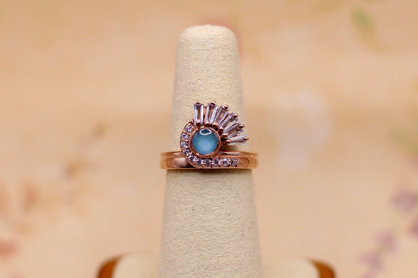 Satnin Keepsake Ring | Custom Inclusion Ring for Memorial or Historical Fabric