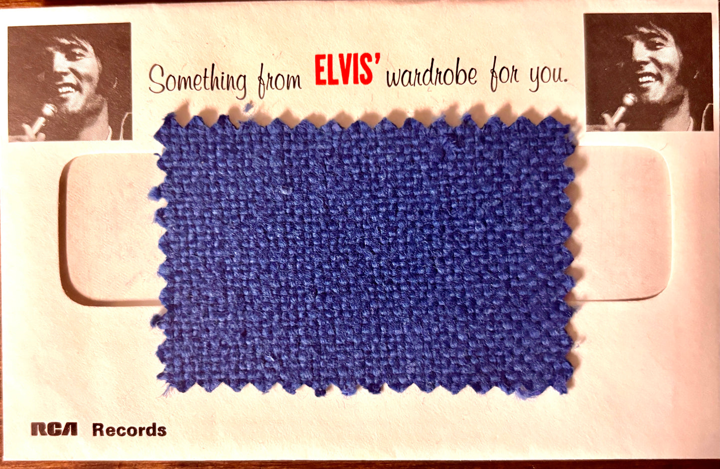 Authenticated Clothing Swatch Options