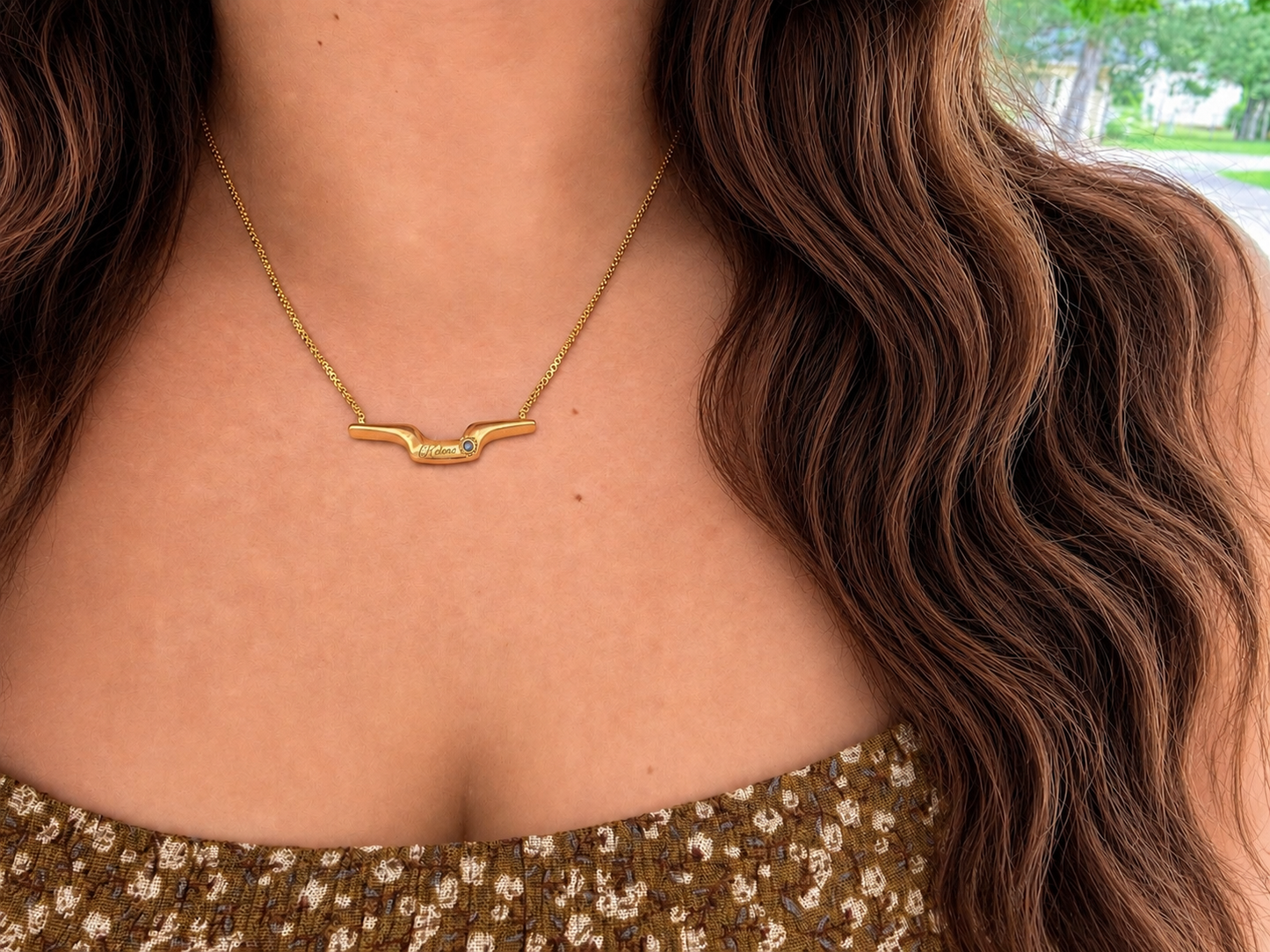 The Bridge Over Time Keepsake Pendant