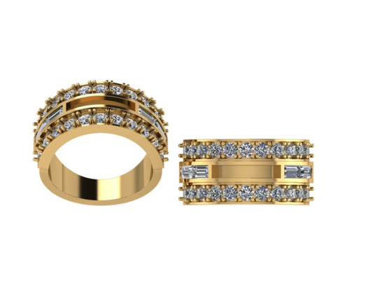 The Promised Band | Historical Inclusion Ring