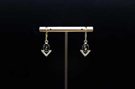 The 68 Special Drop Earrings | Authenticated Historical Clothing Swatch Earrings