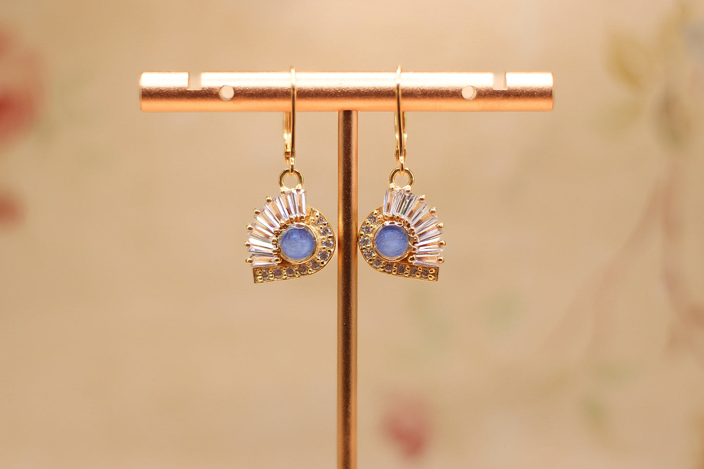 Satnin Keepsake Drop Earrings | Custom Inclusion Earrings for Memorial or Historical Fabric