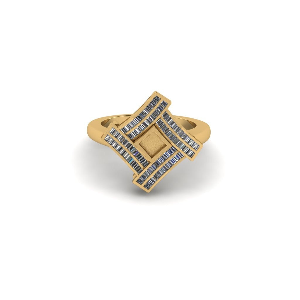 Front Row Center Ring | Custom Inclusion Statement Ring