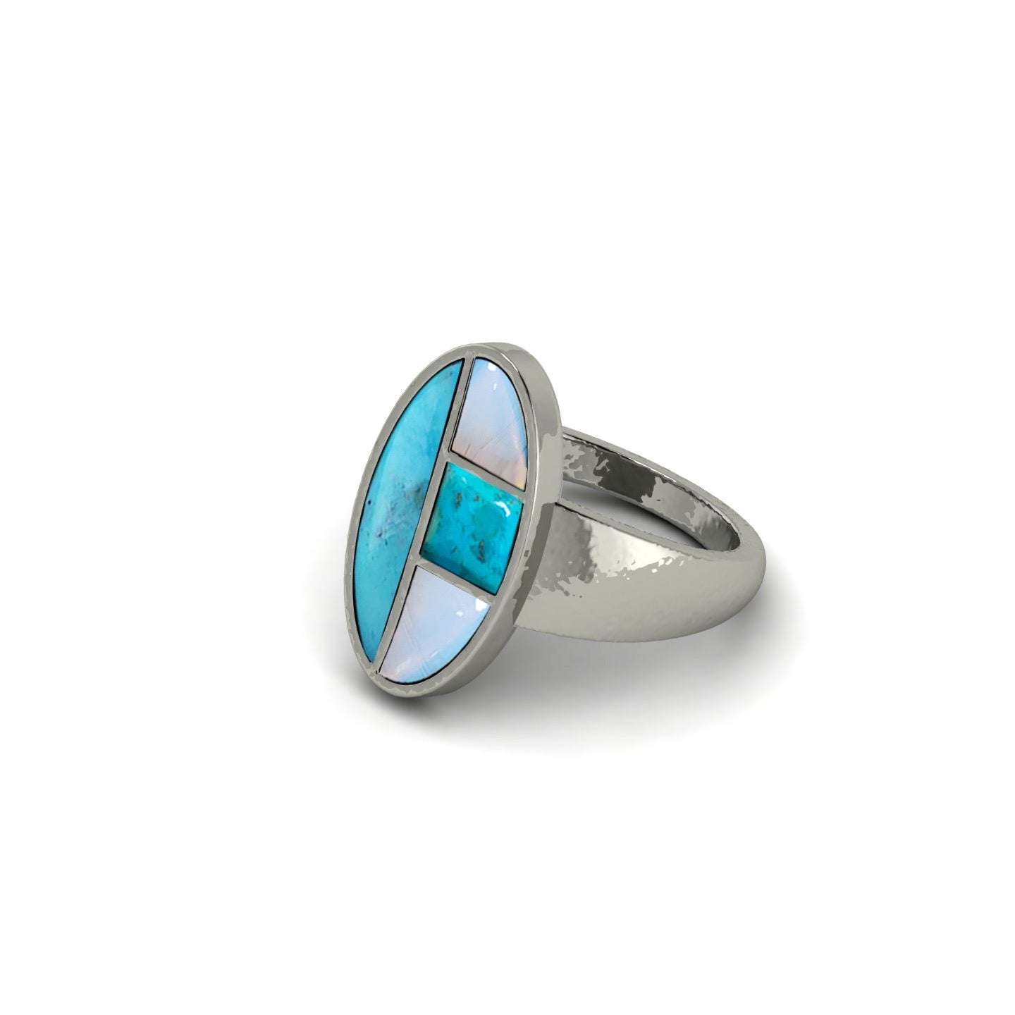 Sky & Stone Women’s Ring | Kingman Turquoise & Opalite Ring