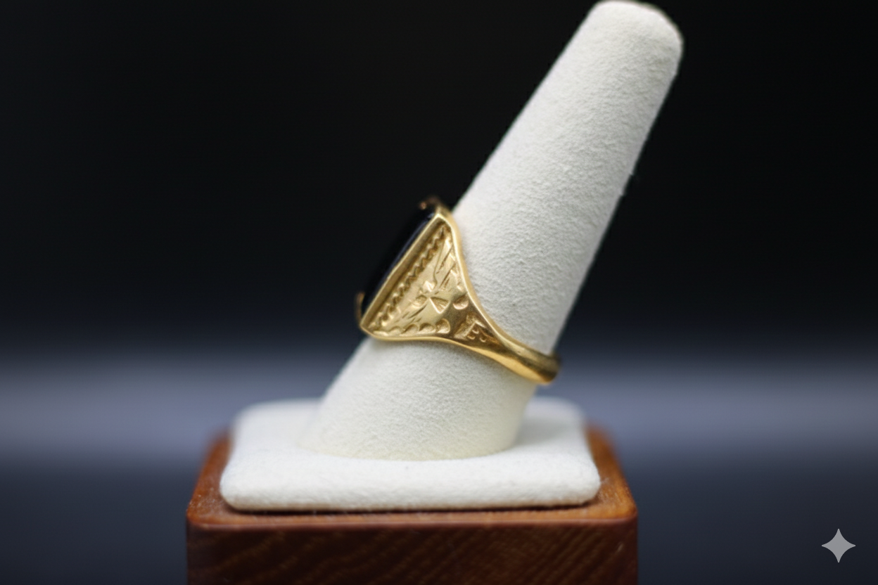 The Thunderbird Historical Keepsake Ring | Unisex Memorabilia Inclusion Ring