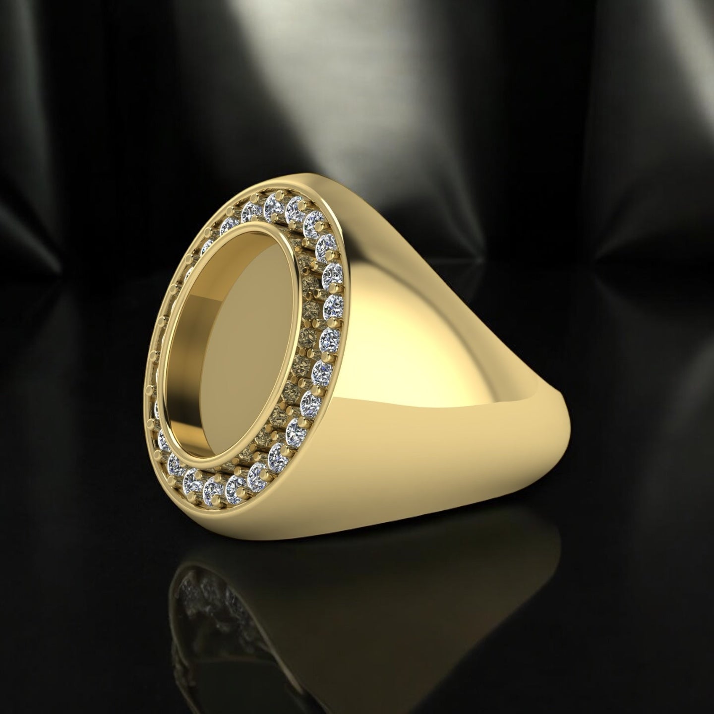 All Shook Up | Men’s Historical Inclusion Ring