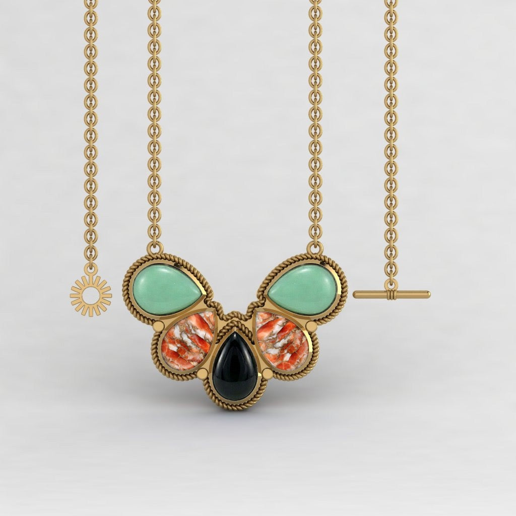 Desert Mint Rehearsal Pendant Necklace