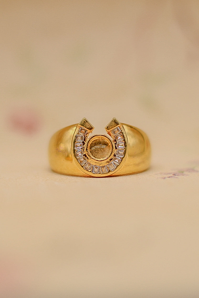 Rising Sun Horseshoe | Men’s Historical Inclusion Ring