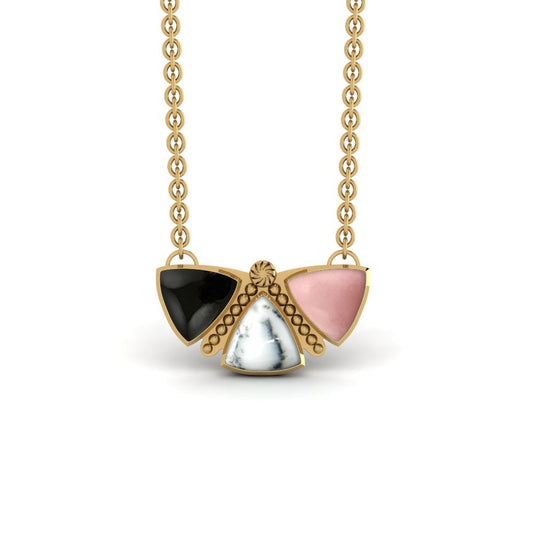 Midnight Floral Little Sister Pendant