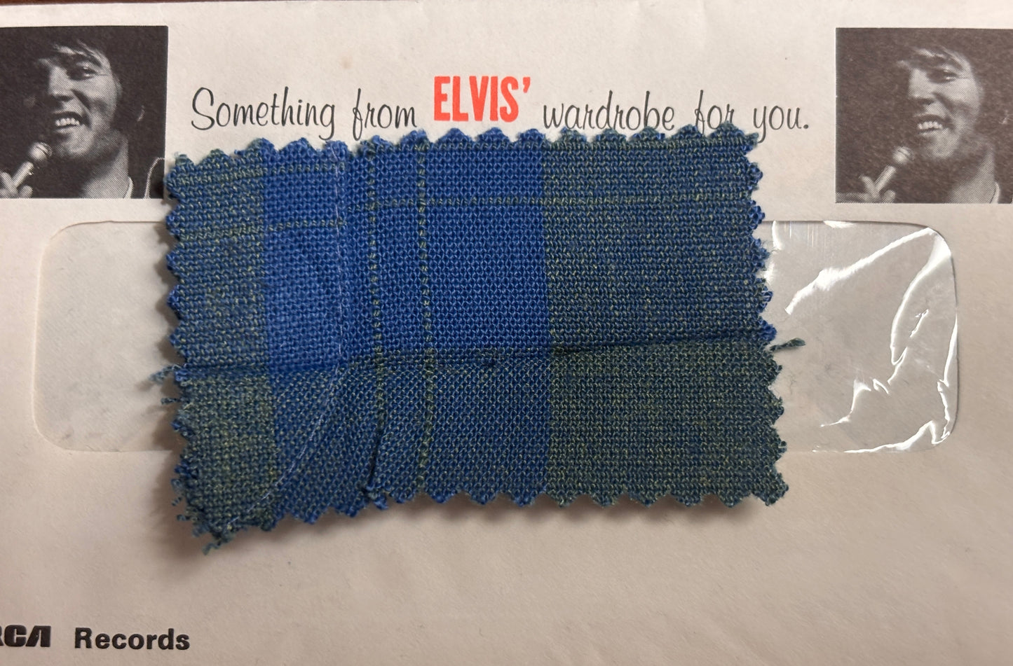 Authenticated Clothing Swatch Options