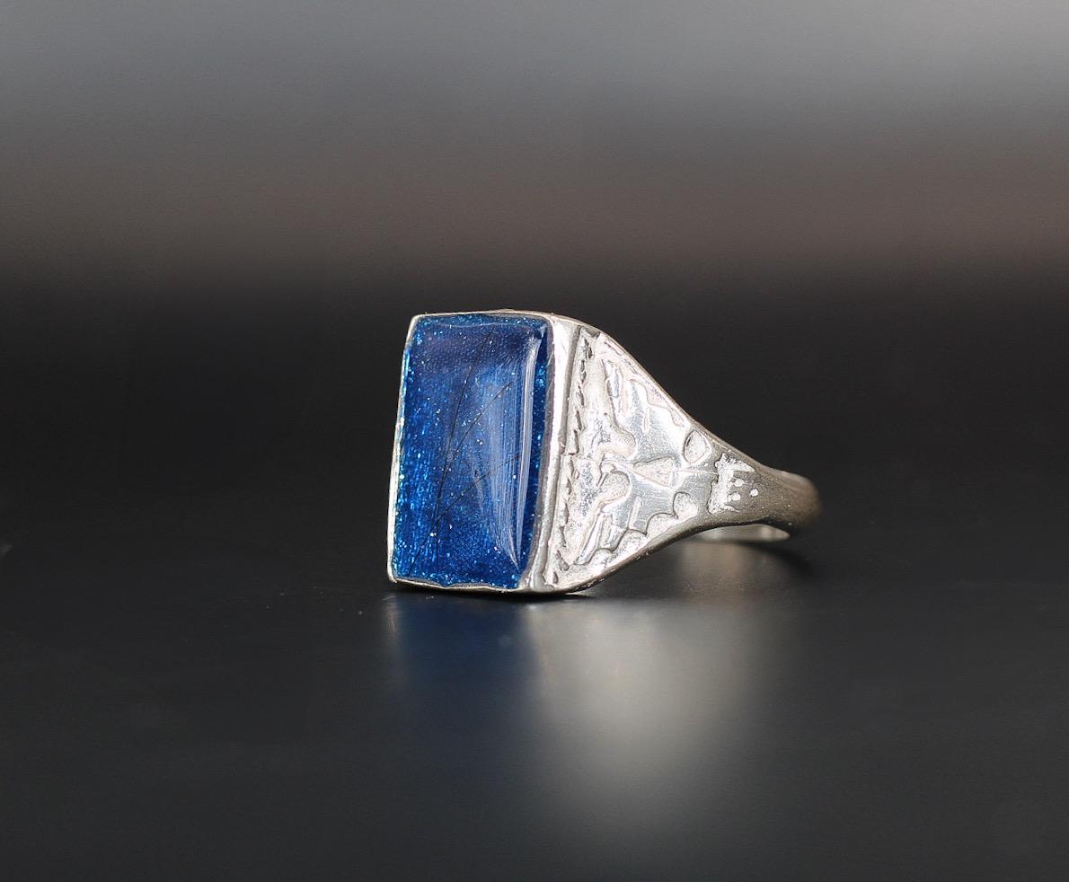 The Thunderbird Historical Keepsake Ring | Unisex Memorabilia Inclusion Ring