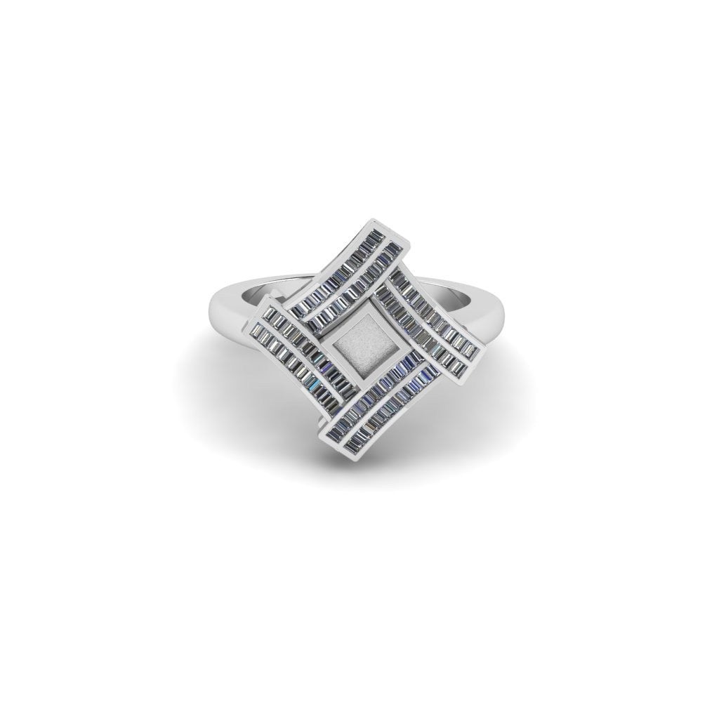 Front Row Center Ring | Custom Inclusion Statement Ring
