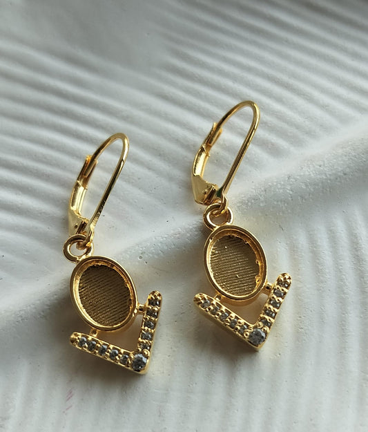 The 68 Special Drop Earrings | Authenticated Historical Clothing Swatch Earrings