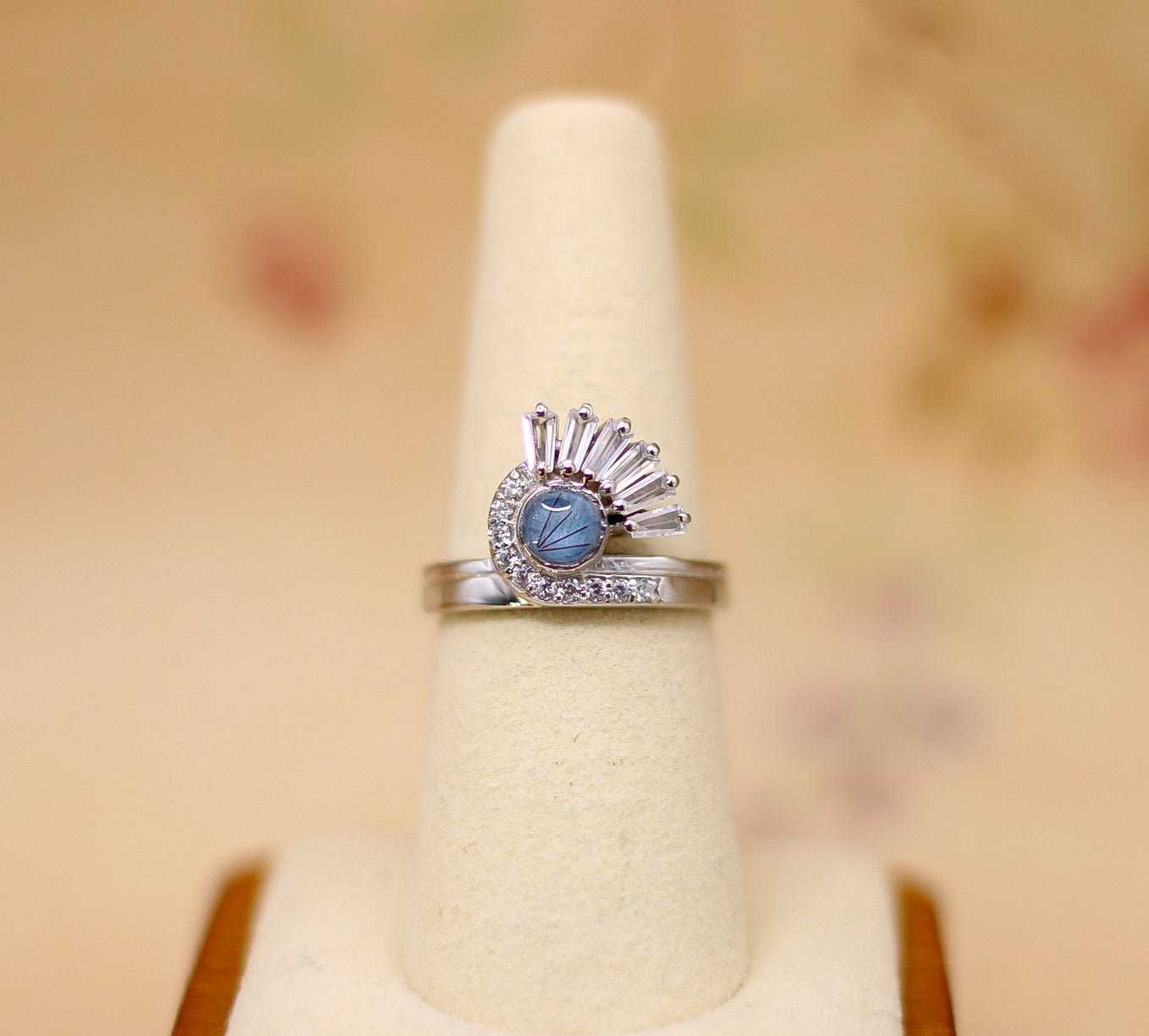 Satnin Keepsake Ring | Custom Inclusion Ring for Memorial or Historical Fabric