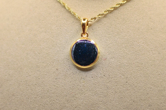 The Icon Pendant | Historical Fabric or Hair Inclusion