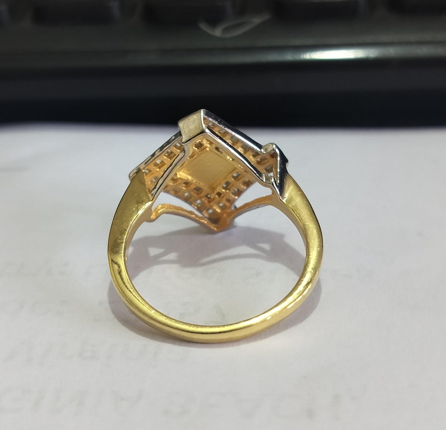 Front Row Center Ring | Custom Inclusion Statement Ring