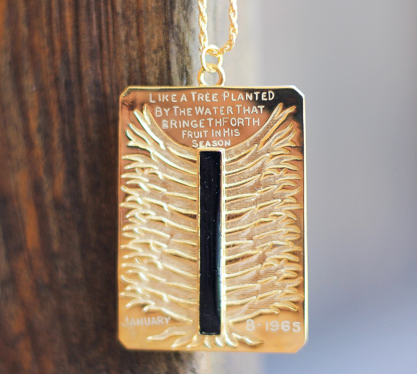 Tree of Life Historical Inclusion Pendant