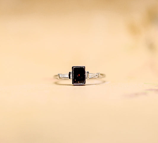 The Memphian Ring | Custom Fabric Inclusion Ring