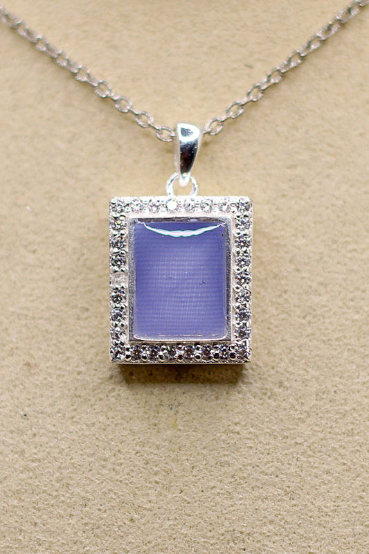 Rectangle Pendant Necklace | Authenticated Historical Inclusions