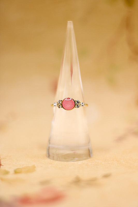 The Classic Keepsake Ring | Custom Inclusion Ring