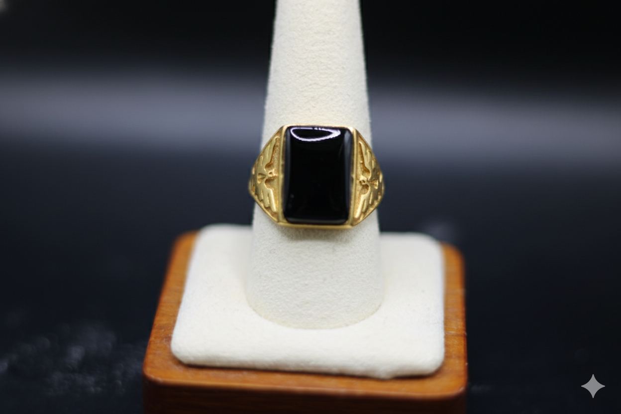 The Thunderbird Historical Keepsake Ring | Unisex Memorabilia Inclusion Ring