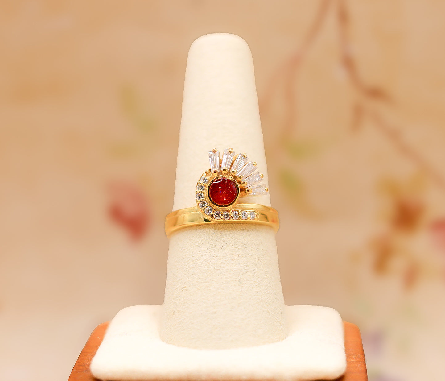 Satnin Keepsake Ring | Custom Inclusion Ring for Memorial or Historical Fabric