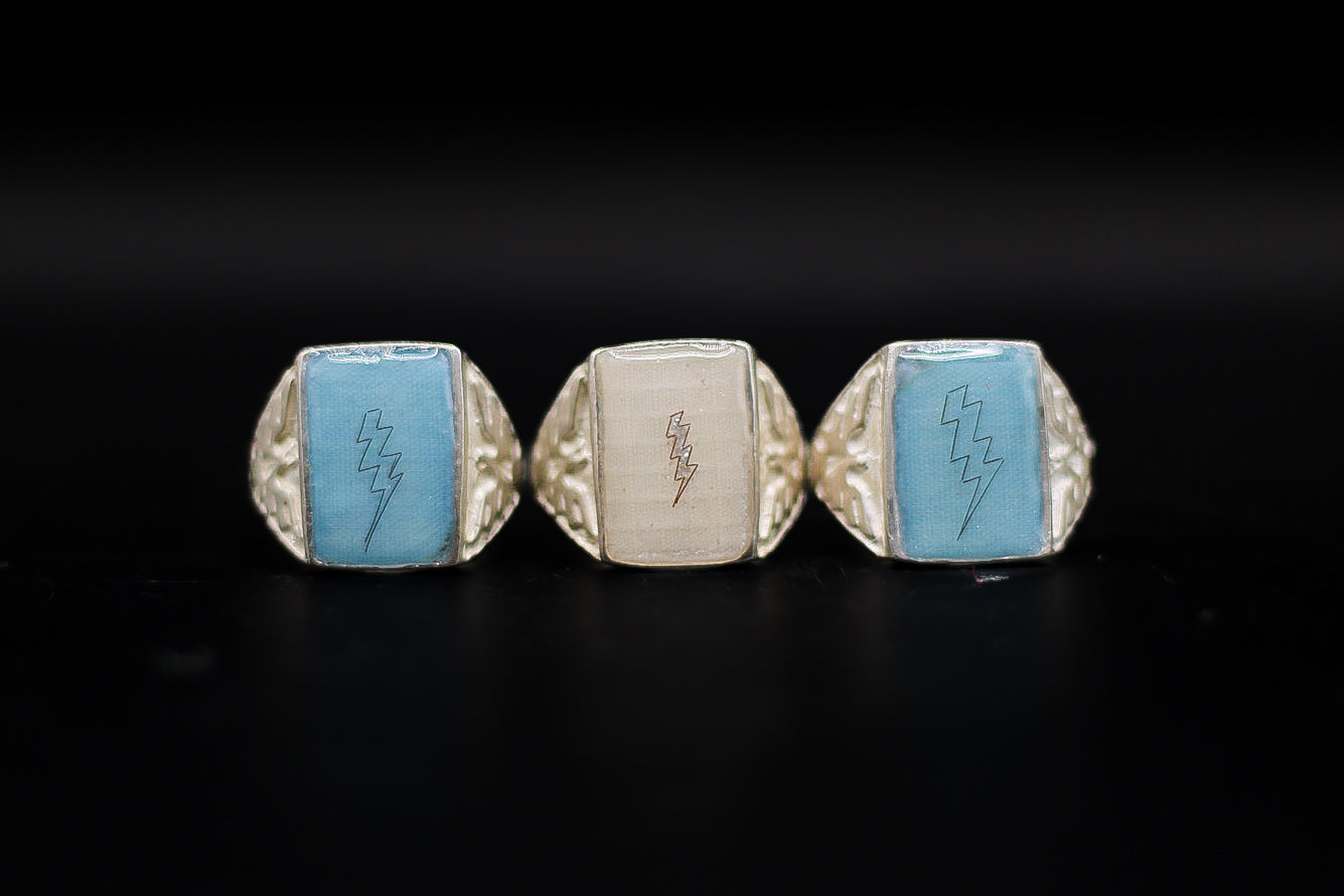 The Thunderbird Historical Keepsake Ring | Unisex Memorabilia Inclusion Ring
