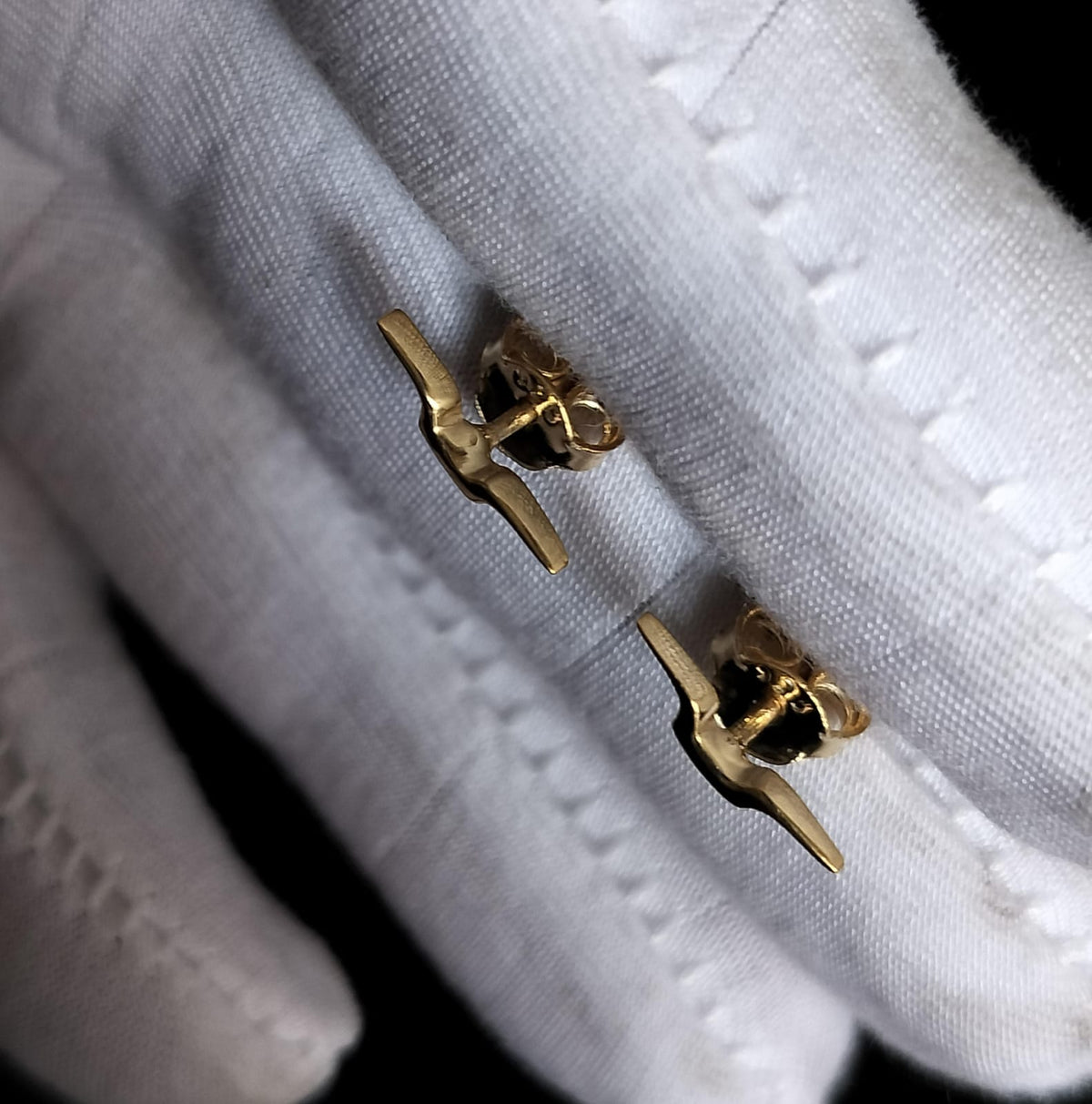 Bridge Over Time Signature Stud Earrings