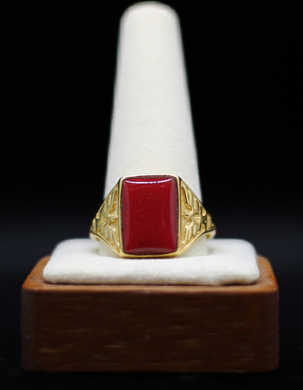 The Thunderbird Historical Keepsake Ring | Unisex Memorabilia Inclusion Ring