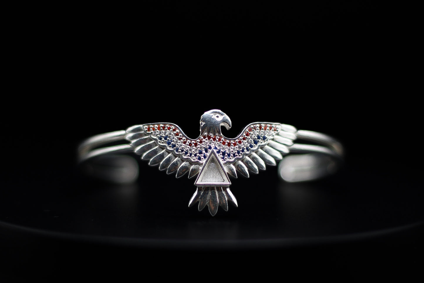 The Aloha Eagle Mini Bangle | Historical Inclusion Bracelet