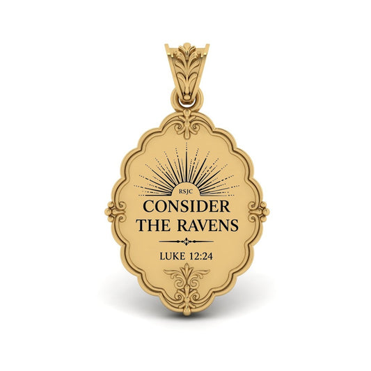 Consider The Ravens Pendant