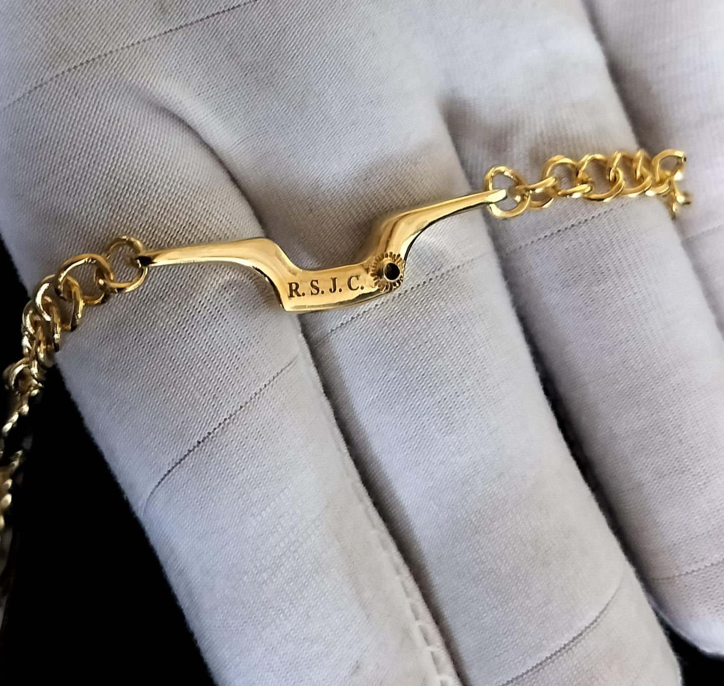 The Bridge Over Time Signature Statement Bracelet