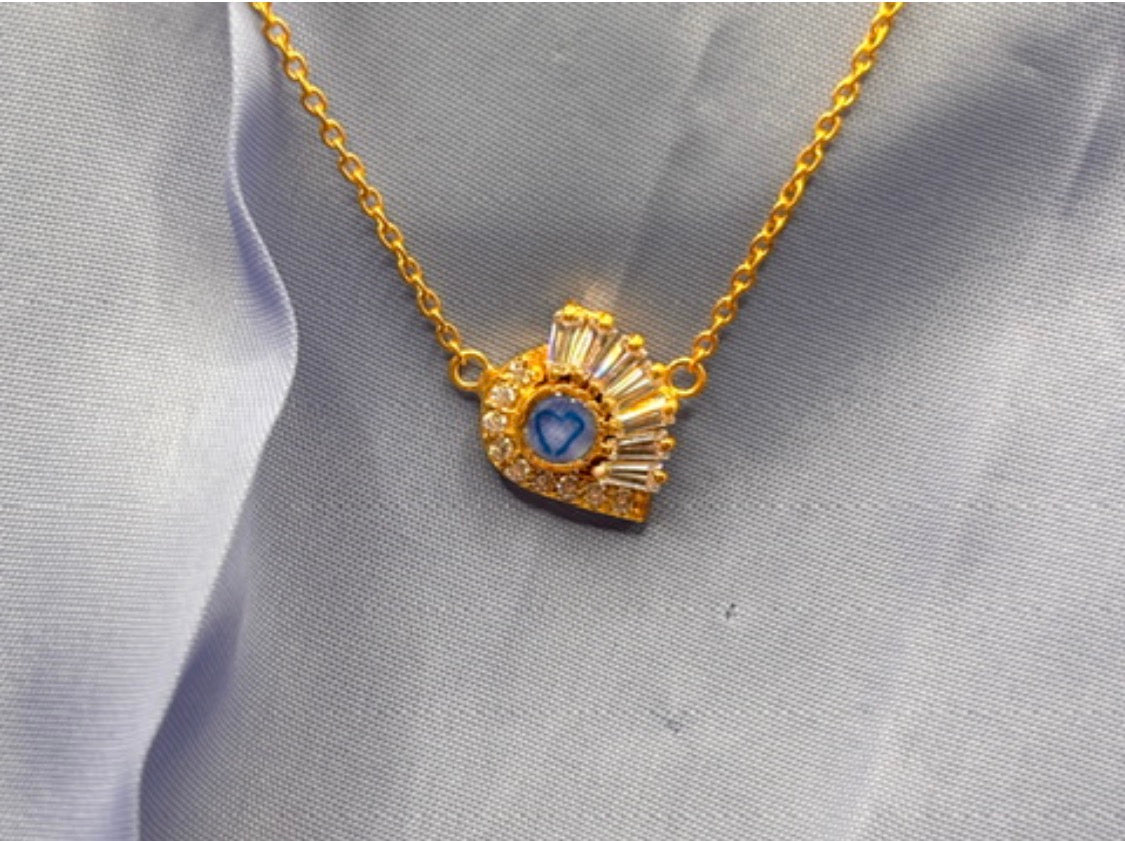 READY TO SHIP Satnin Keepsake Pendant | Concert Worn Scarf Inclusion