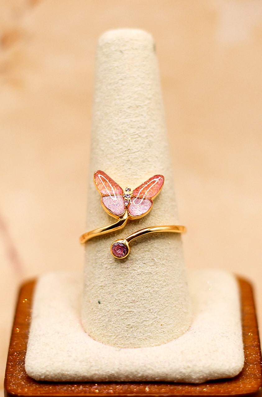 Smoky Mountain Butterfly Ring