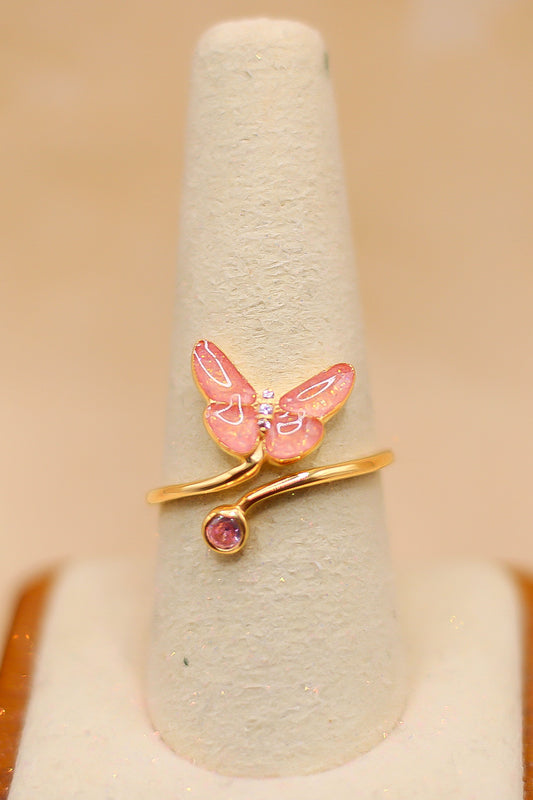 Smoky Mountain Butterfly Ring