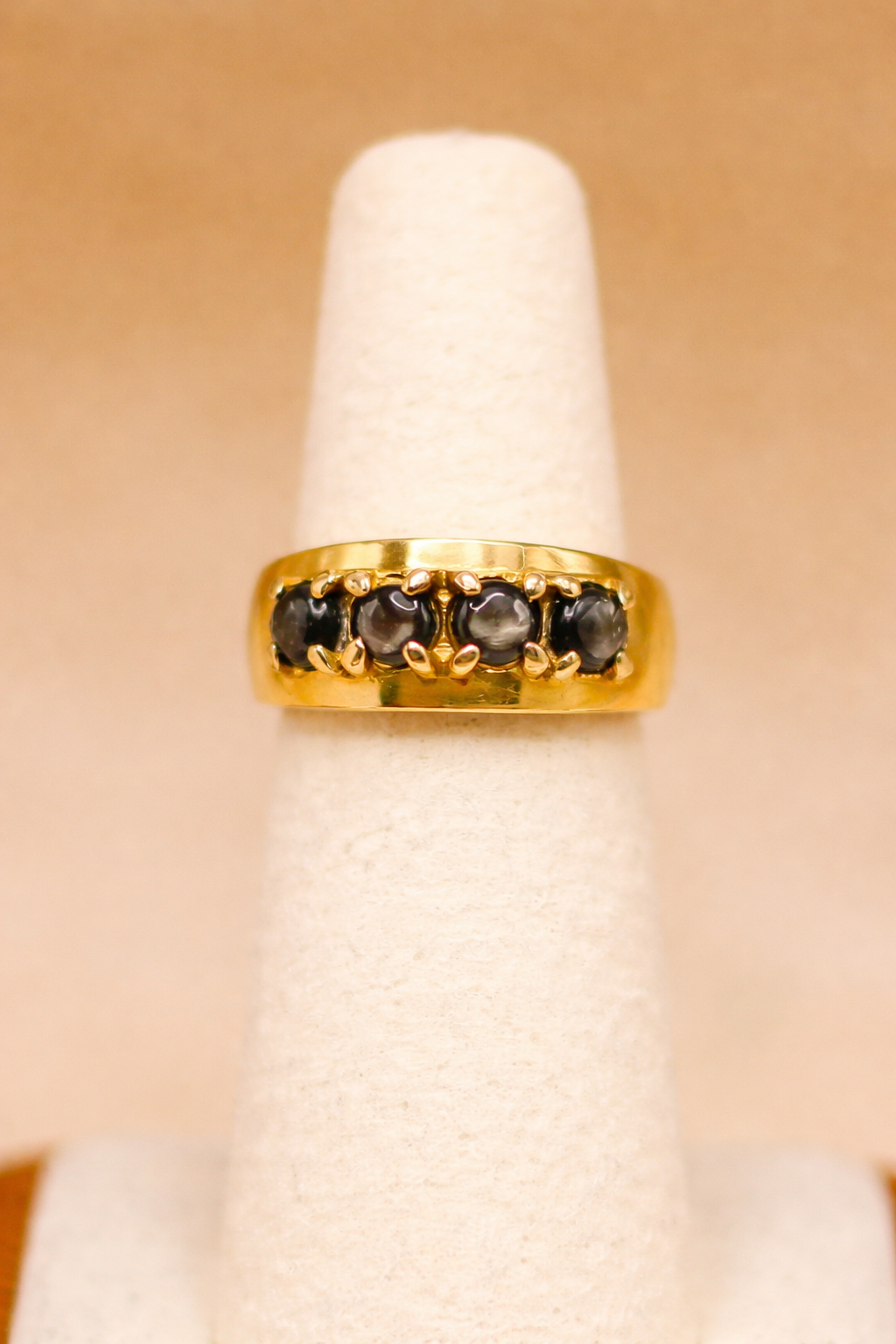 The Spreckels 2.0 Ring | Black Onyx or Black Star Sapphire Statement Ring