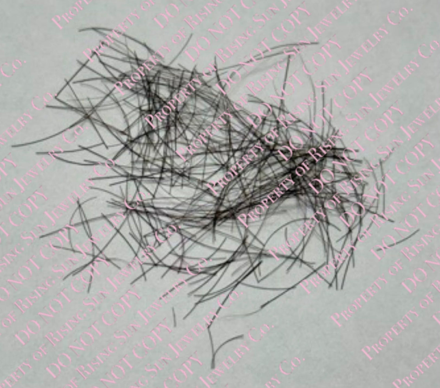 Add-On Hair Strand Inclusion for Jewelry — Historic Memorabilia Material with LOA Documentation