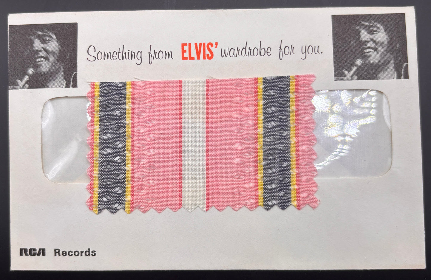 Authenticated Clothing Swatch Options