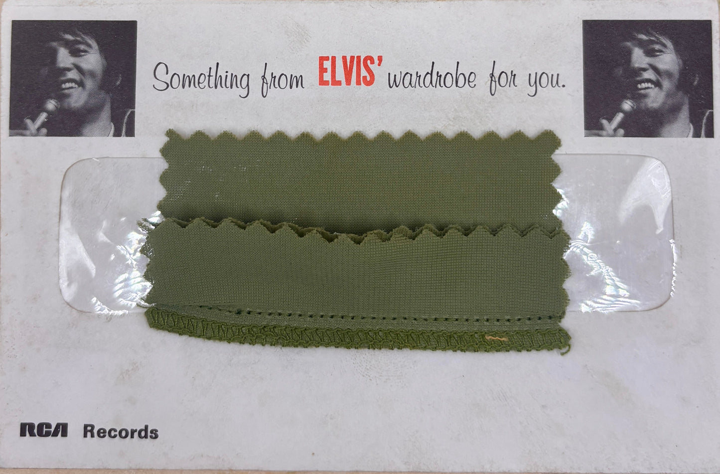 Authenticated Clothing Swatch Options