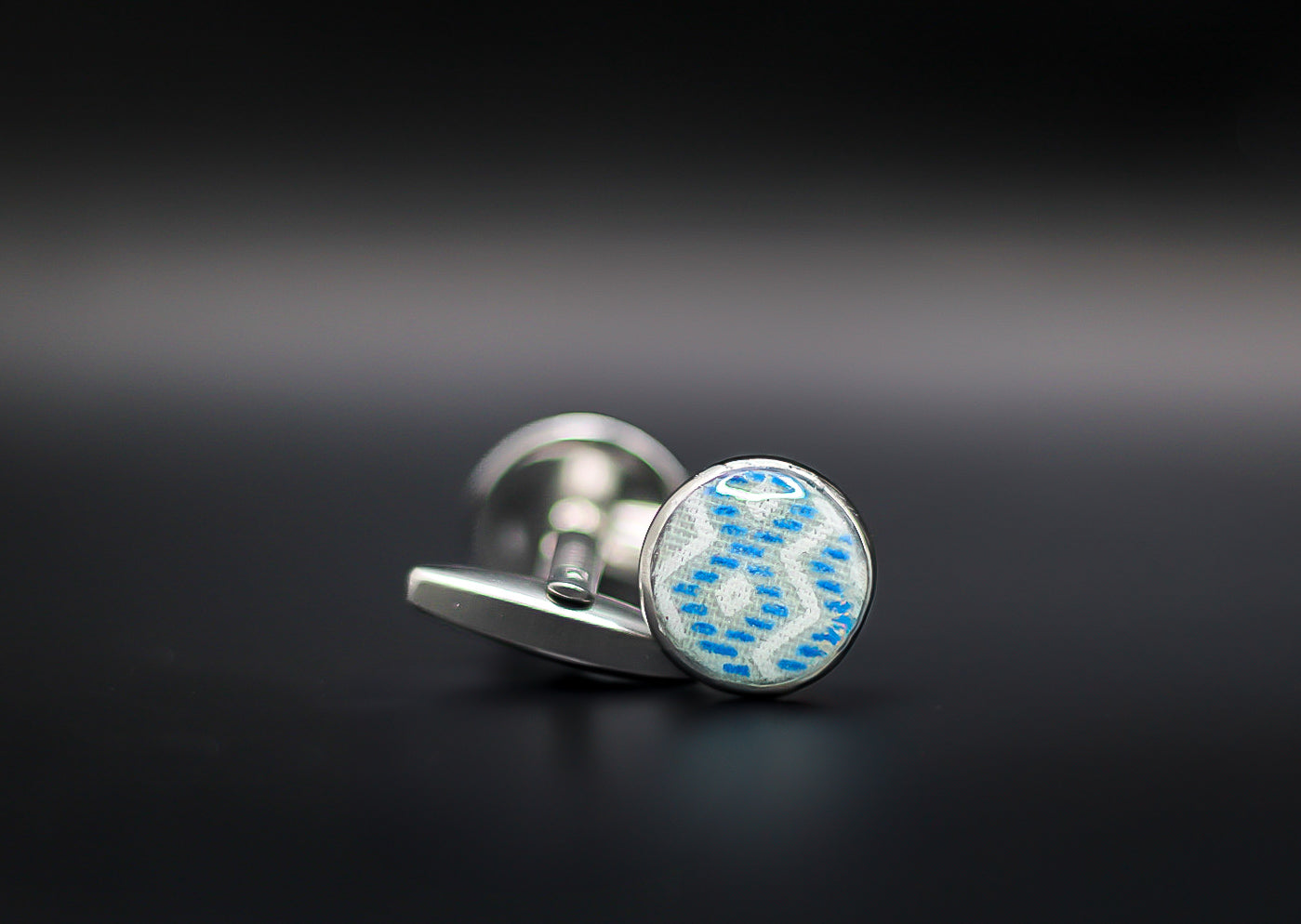 Sterling Silver Historical Cufflinks | Authenticated Memorabilia Inclusion Cufflinks