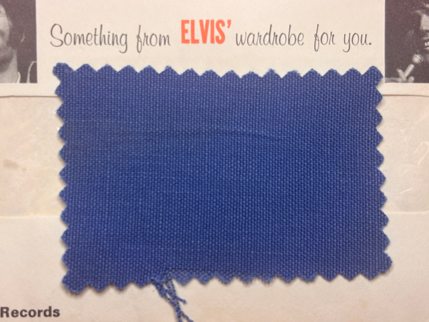 Authenticated Clothing Swatch Options