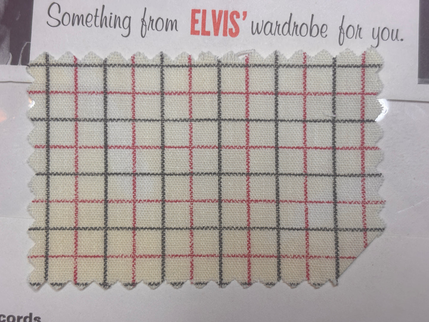 Authenticated Clothing Swatch Options