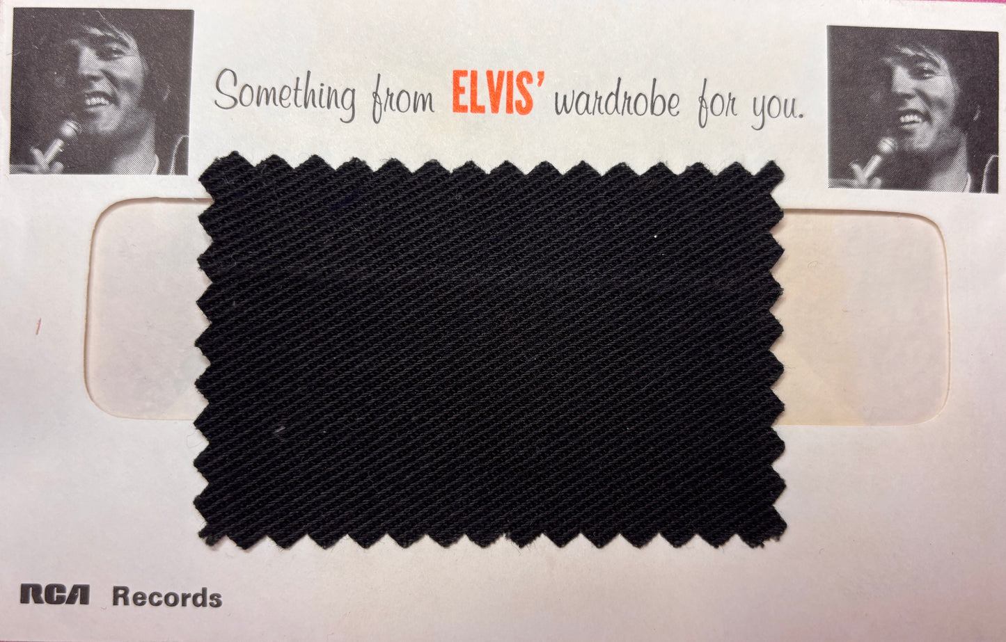 Authenticated Clothing Swatch Options