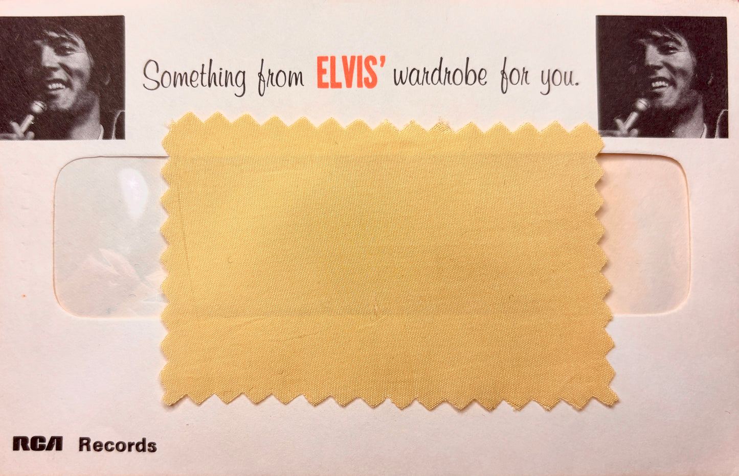 Authenticated Clothing Swatch Options